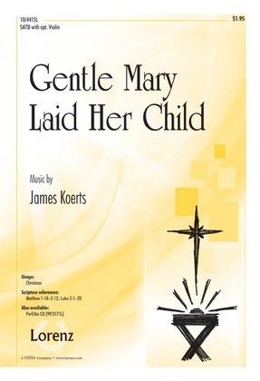 Book cover for Gentle Mary Laid Her Child