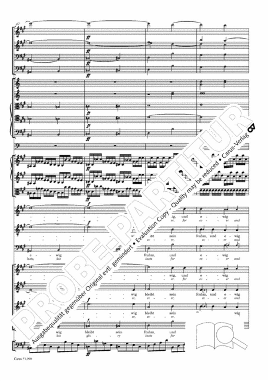 The Creation (Die Schopfung) 4-Part scores gallery preview page 183