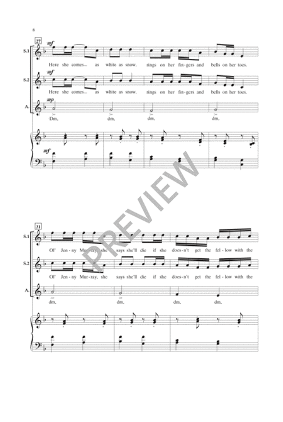 Tell My Ma (SSA) SSA scores gallery preview page 7