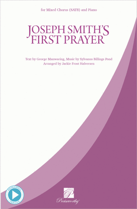 Book cover for Joseph Smith's First Prayer - SATB