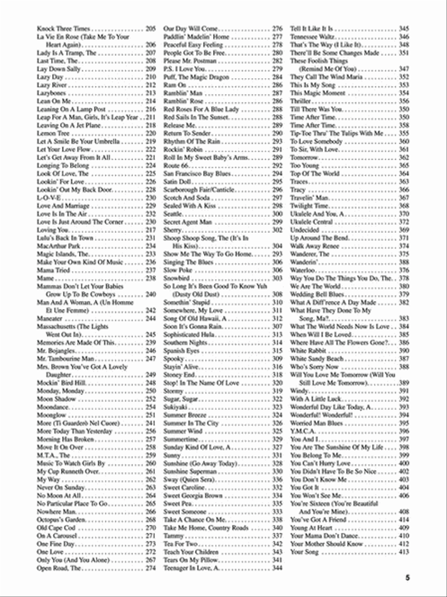 The Daily Ukulele: Leap Year Edition for Baritone Ukulele Piano scores gallery preview page 4