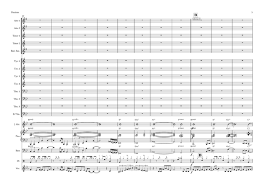 Precious Jazz Ensemble scores gallery preview page 3