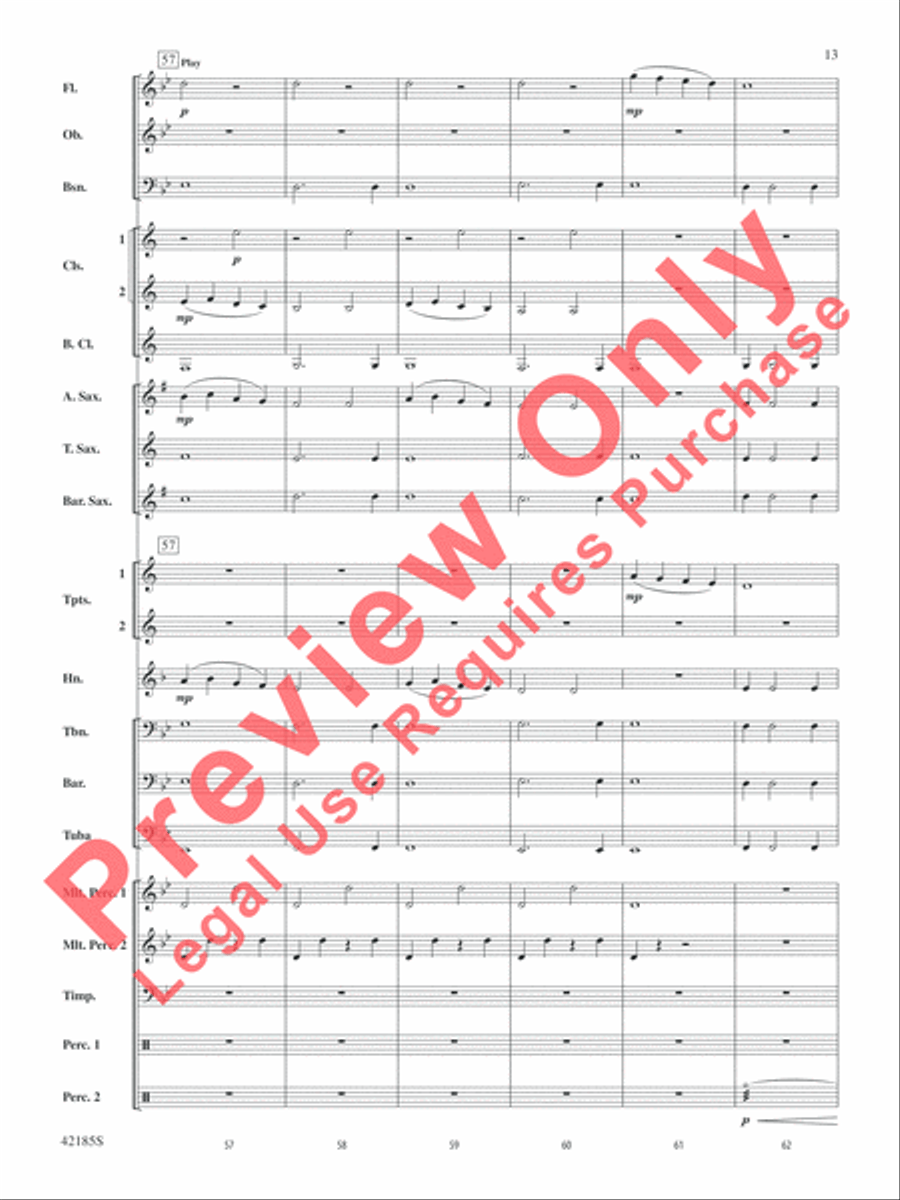 Man of Steel, Selections from Concert Band scores gallery preview page 14