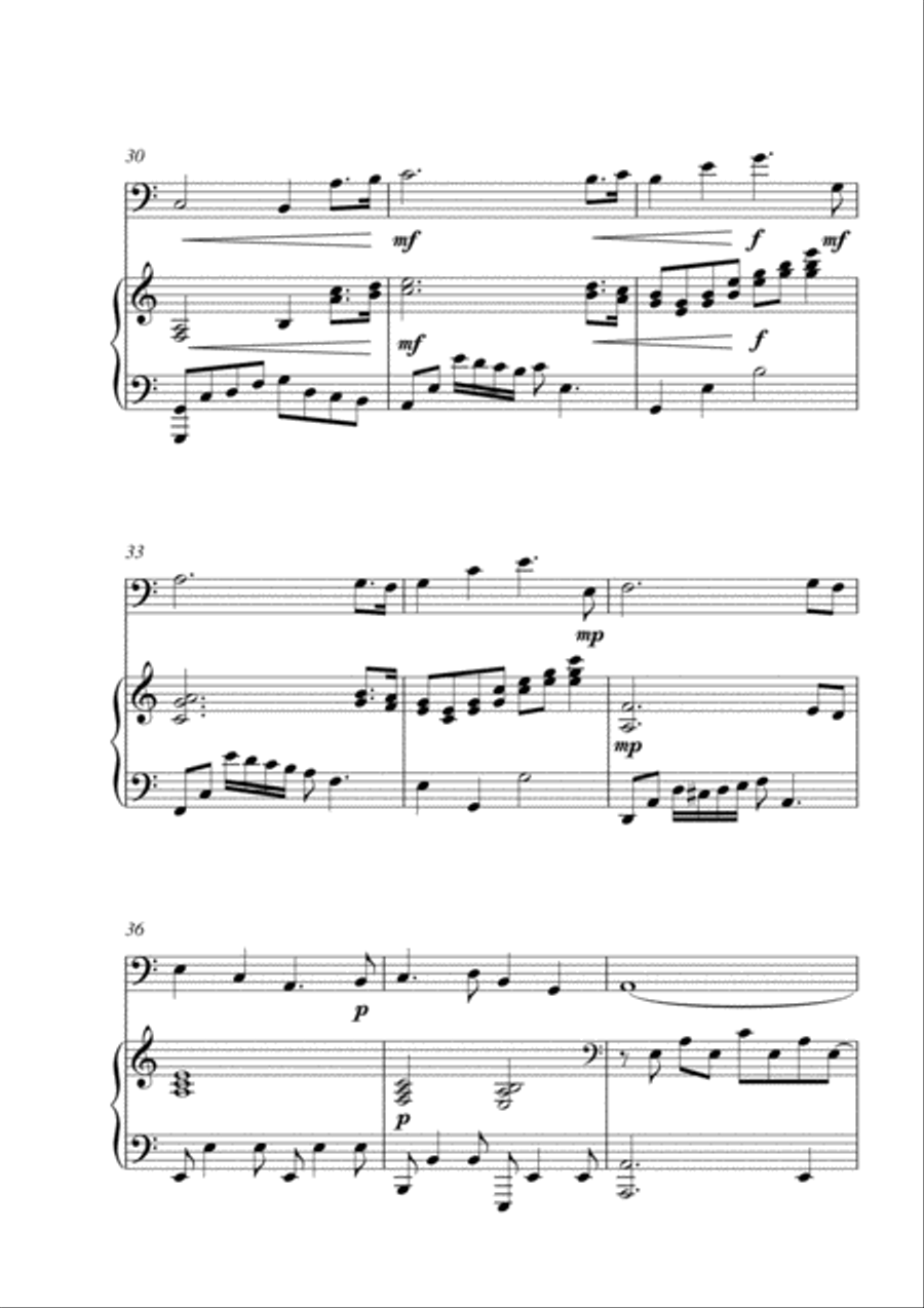 Largo Sentimentale Piano scores gallery preview page 4