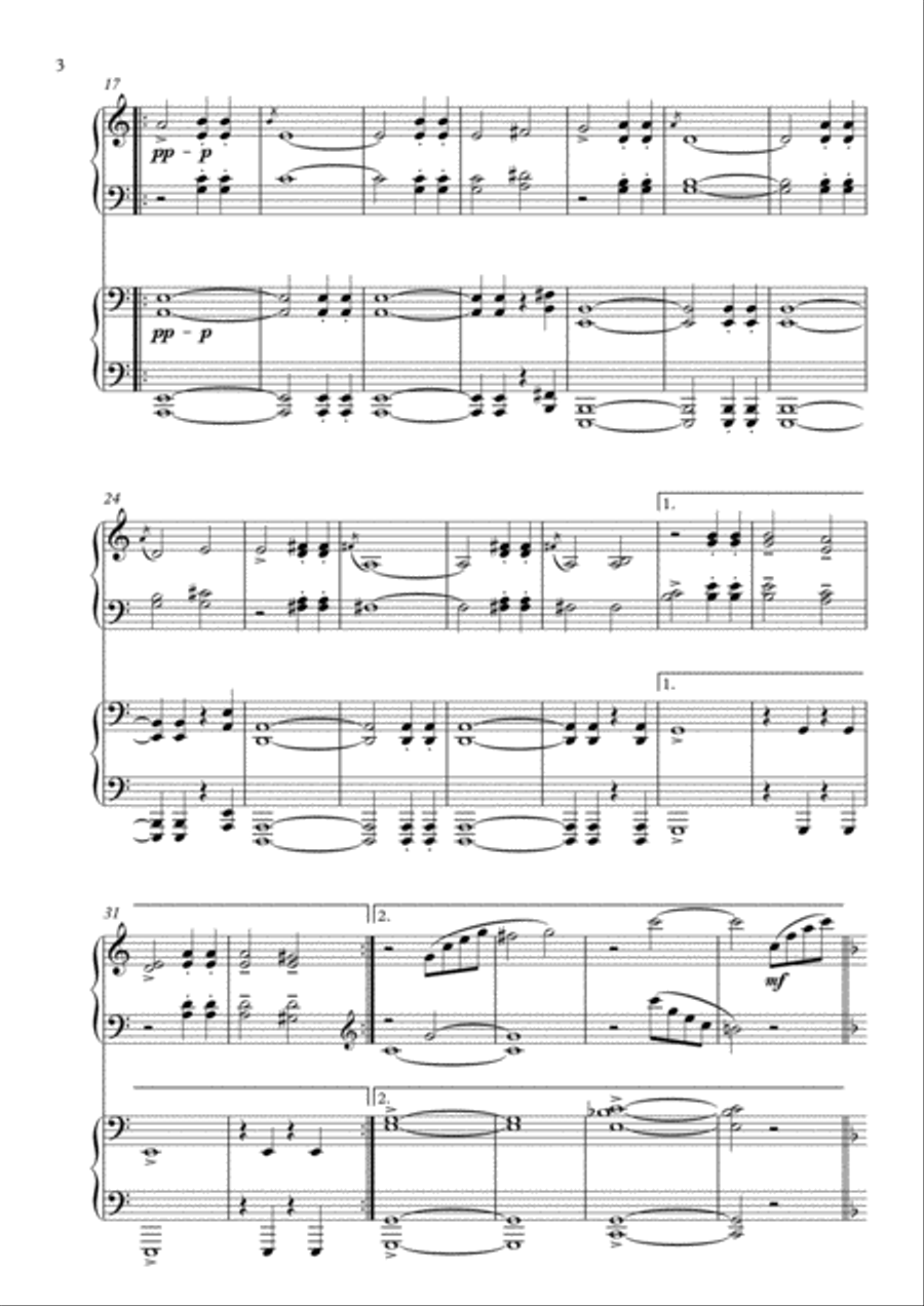 The March Of The Siamese Children Piano scores gallery preview page 4