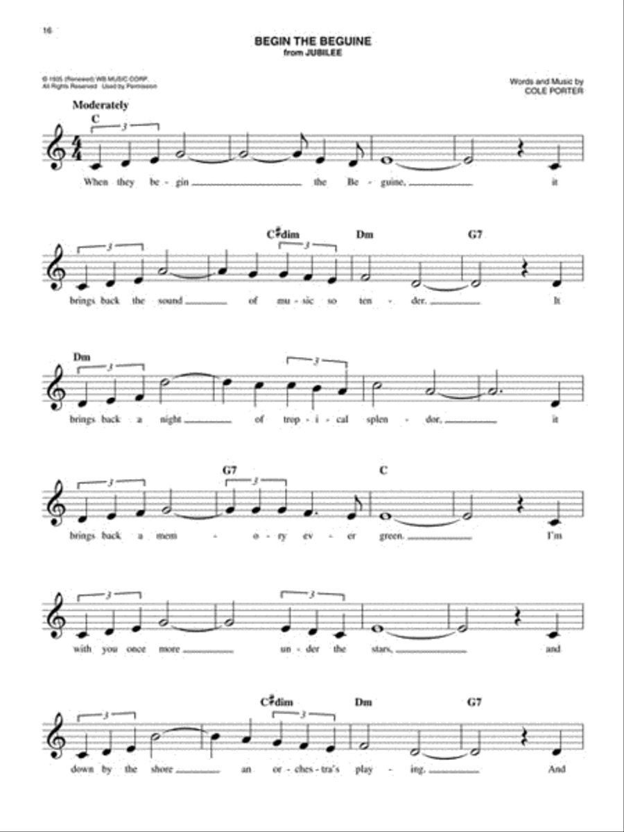 The Easy Jazz Standards Fake Book Piano scores gallery preview page 4