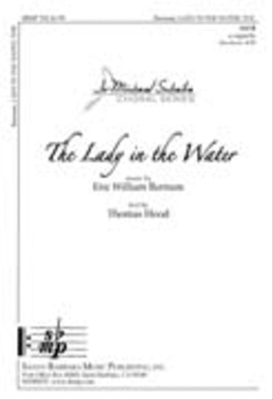 The Lady in the Water - SATB Octavo by Eric William Barnum 4-Part - Sheet Music
