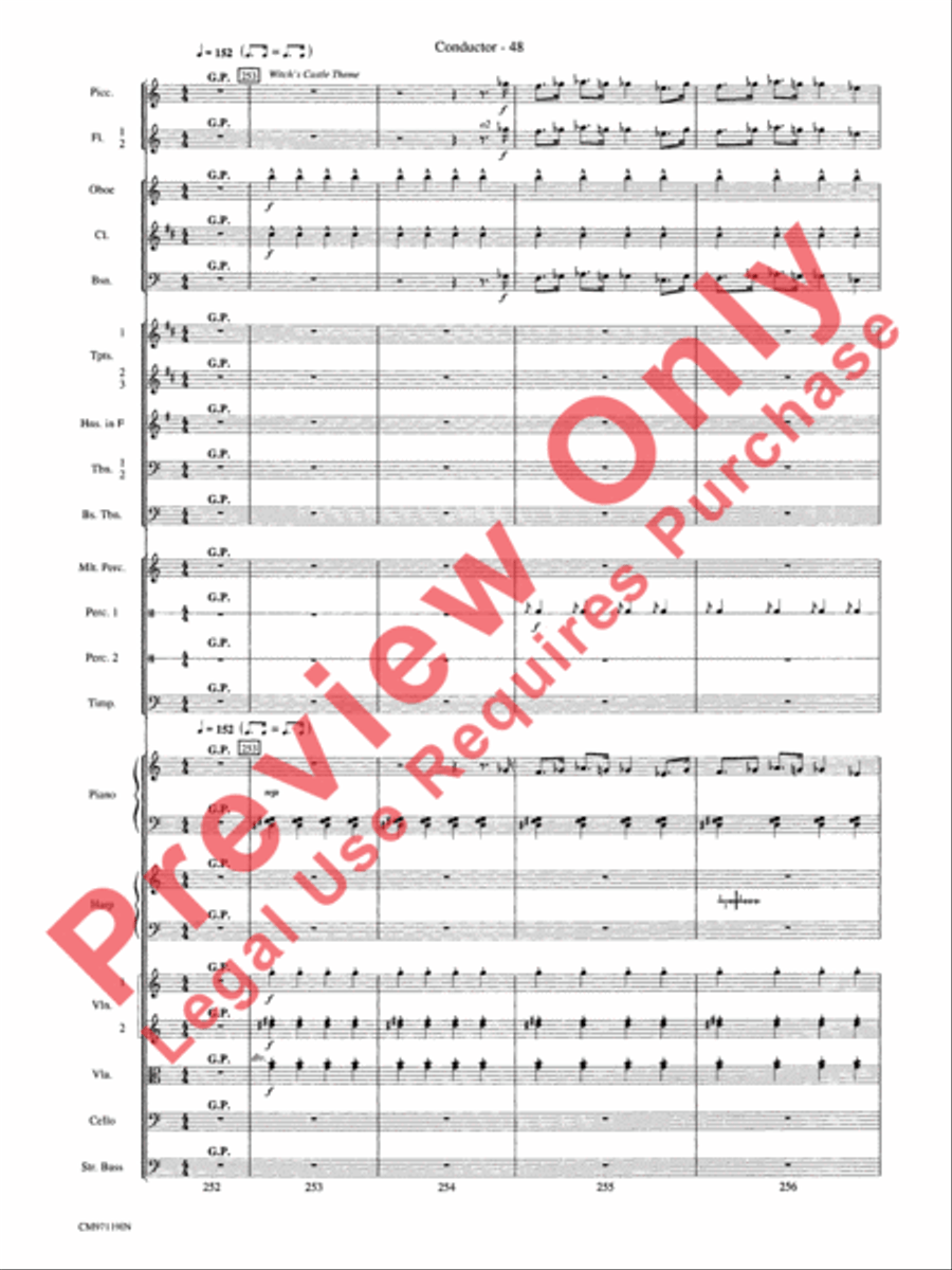 The Wizard of Oz -- Choral Revue Choir scores gallery preview page 49
