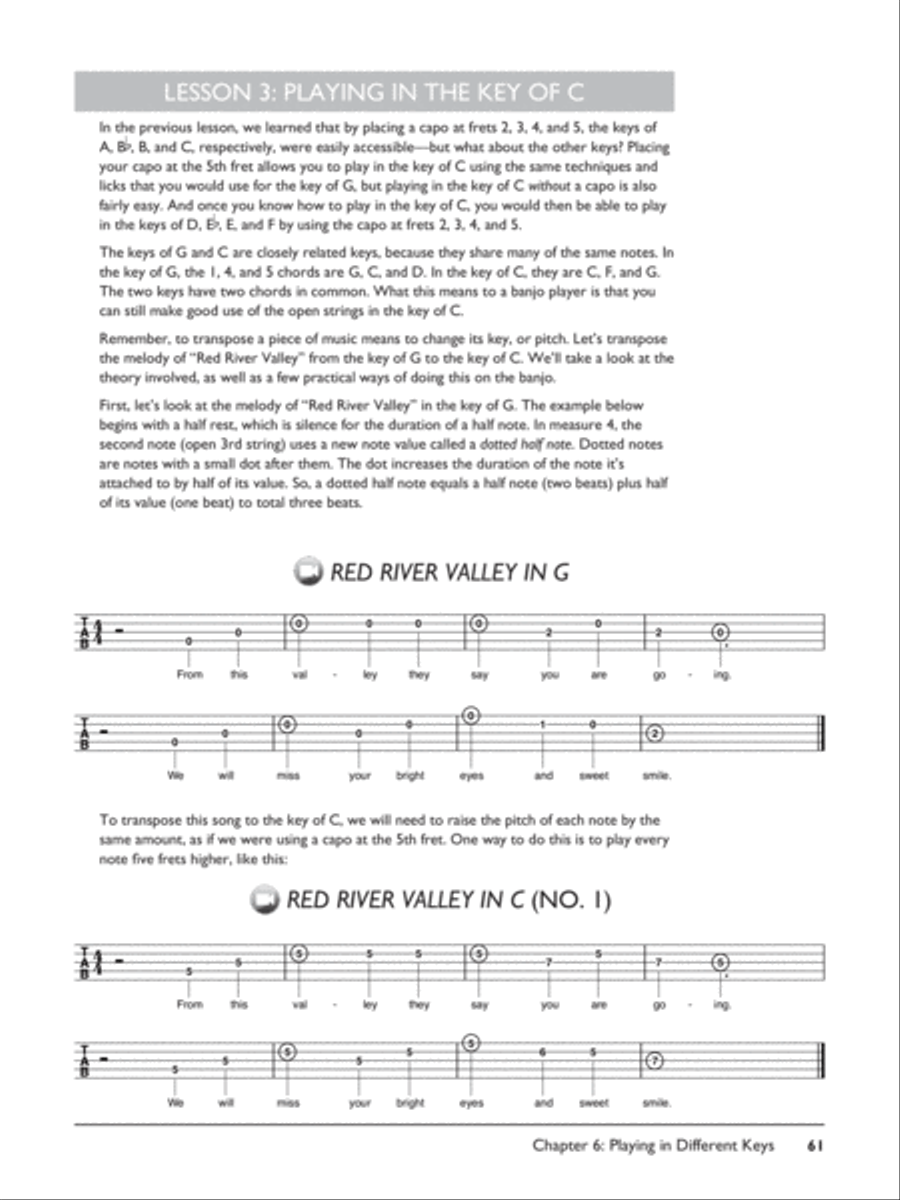 Complete 5-String Banjo Method 5-String Banjo scores gallery preview page 7