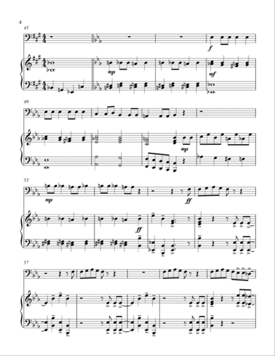 Bohemian Rhapsody Small Ensemble scores gallery preview page 5