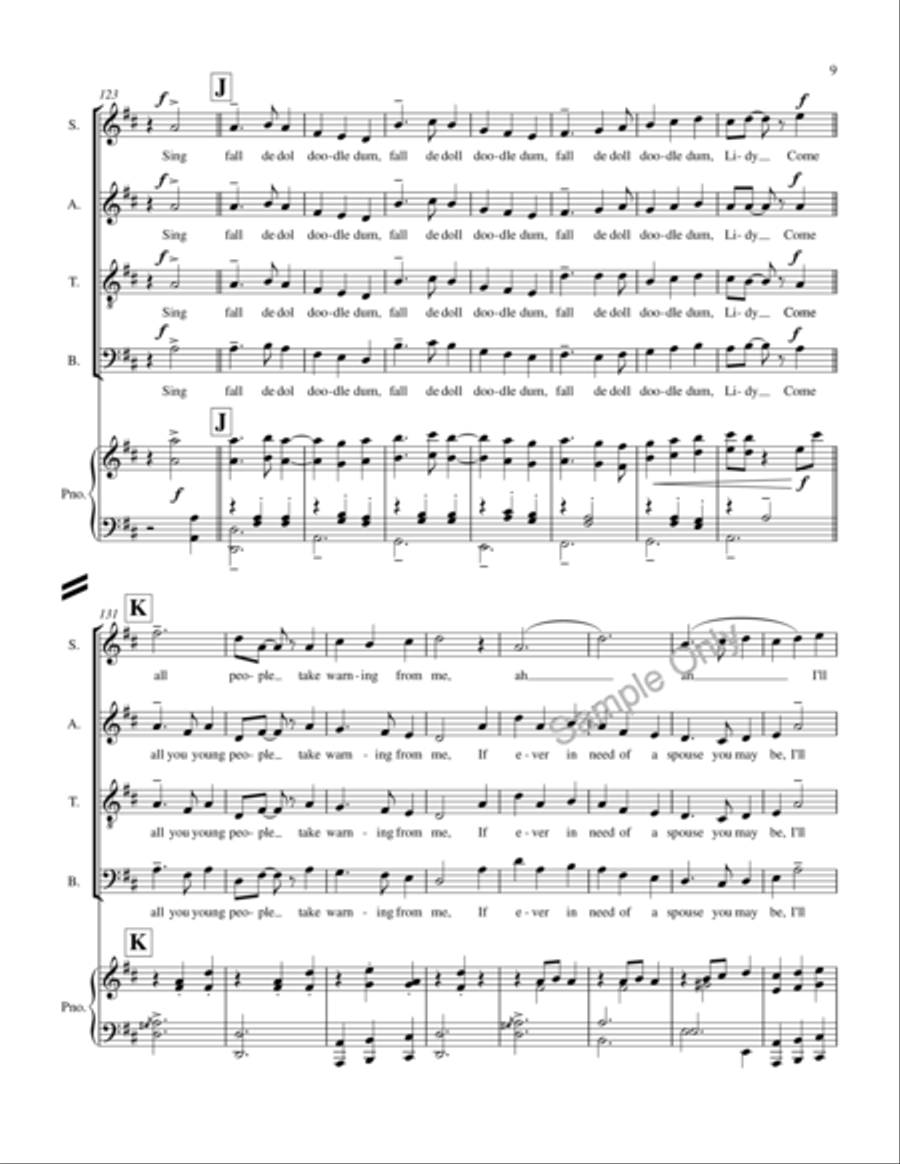 Citadel Hill 4-Part scores gallery preview page 11