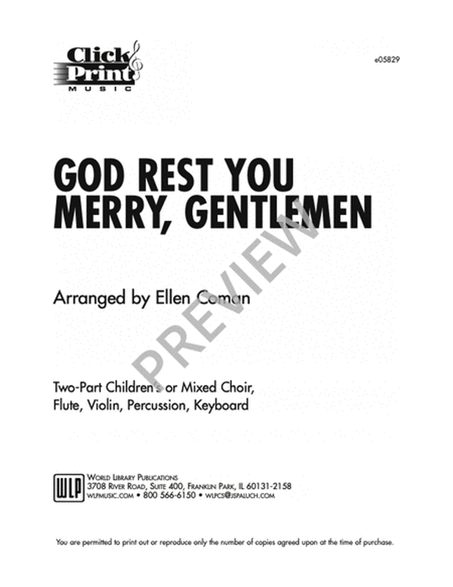 God Rest You Merry Gentleman image number null