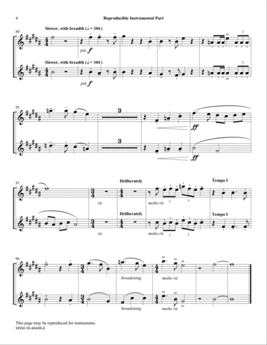 Awake, Arise! Choir scores gallery preview page 4
