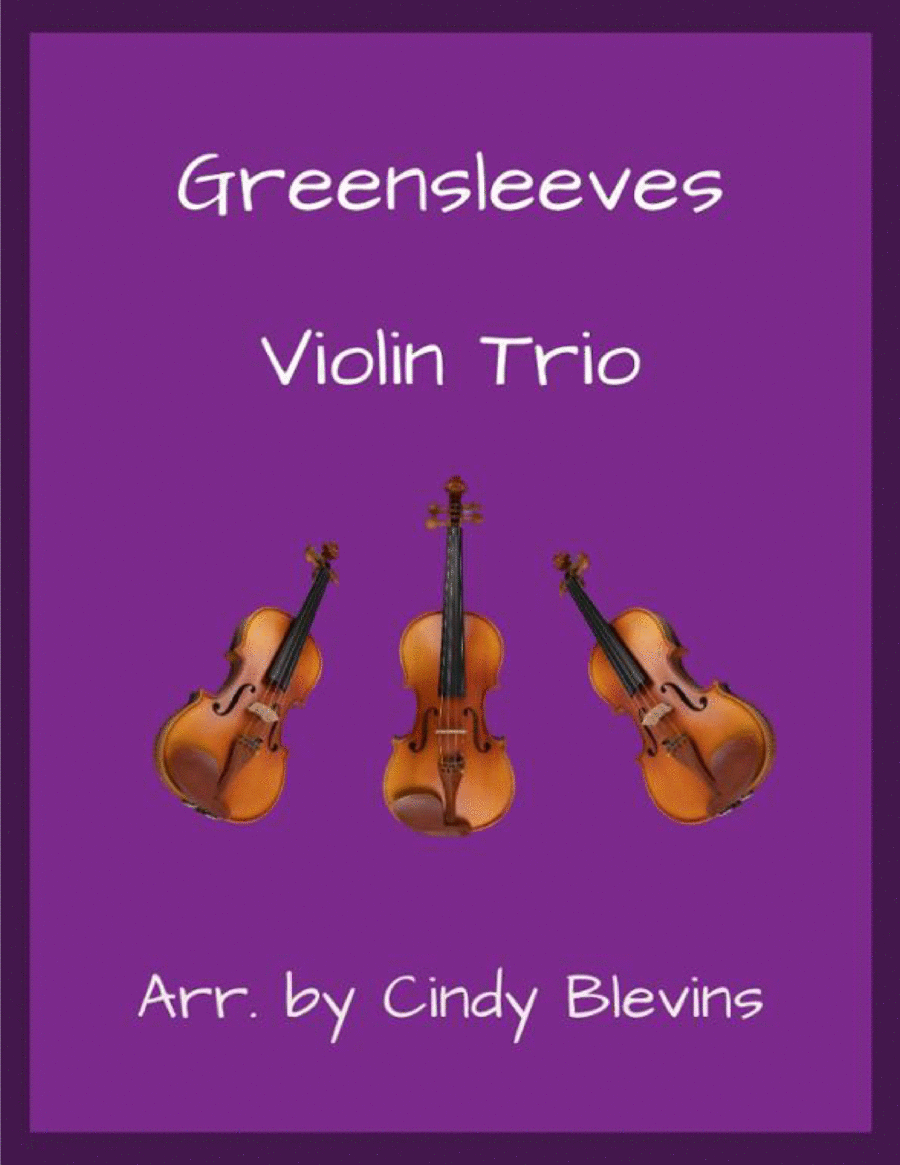Greensleeves, for Violin Trio image number null