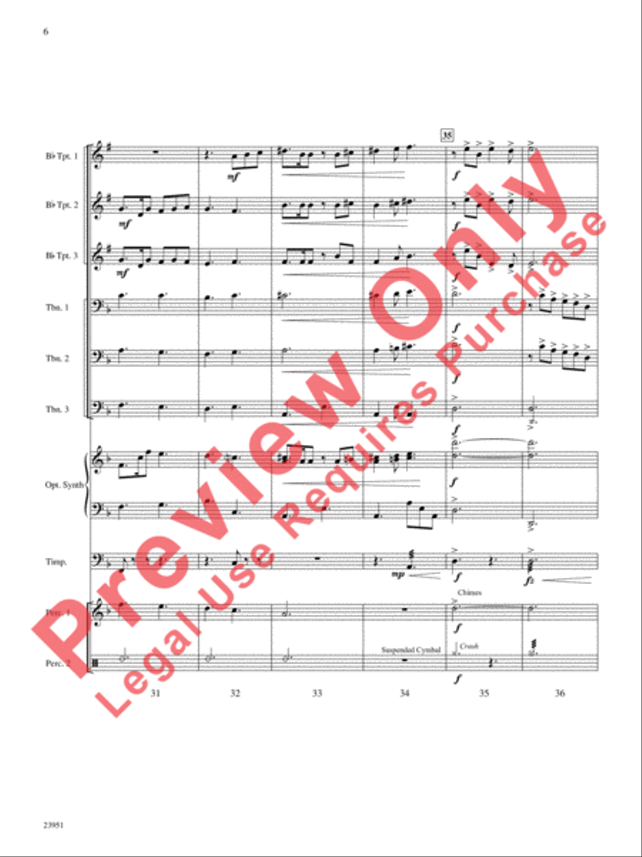Alleluia Fanfare Alleluia Fanfare Choir scores gallery preview page 7