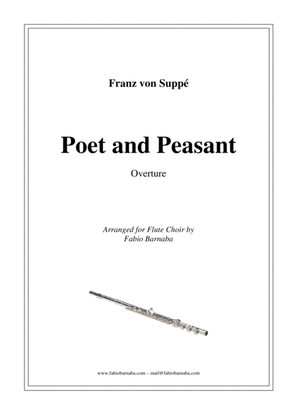Book cover for Poet and Peasant - Overture for Flute Choir