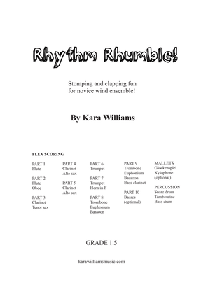 Book cover for Rhythm Rhumble!