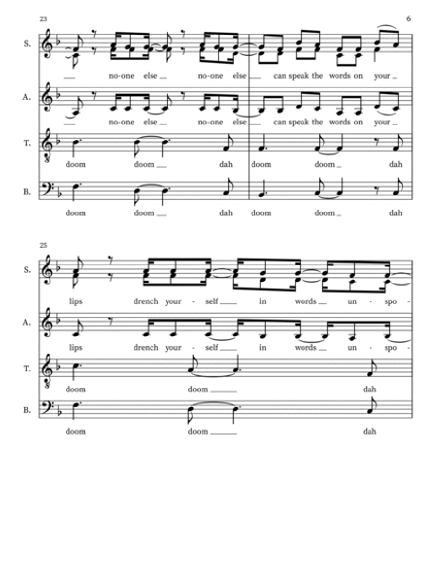 Unwritten Divisi scores gallery preview page 6