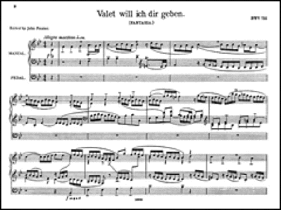 J.S. Bach: Organ Works Vol.19 - Miscellaneous Chorale Preludes (Part II) And Variations (Novello) Organ scores gallery preview page 1