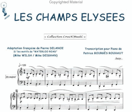 Champs-Elysées (Collection CrocK'MusiC) image number null