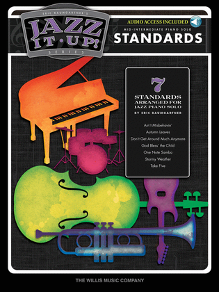 Book cover for Eric Baumgartner's Jazz It Up! – Standards – Book/Audio