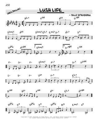 Lush Life [Reharmonized version] (arr. Jack Grassel)