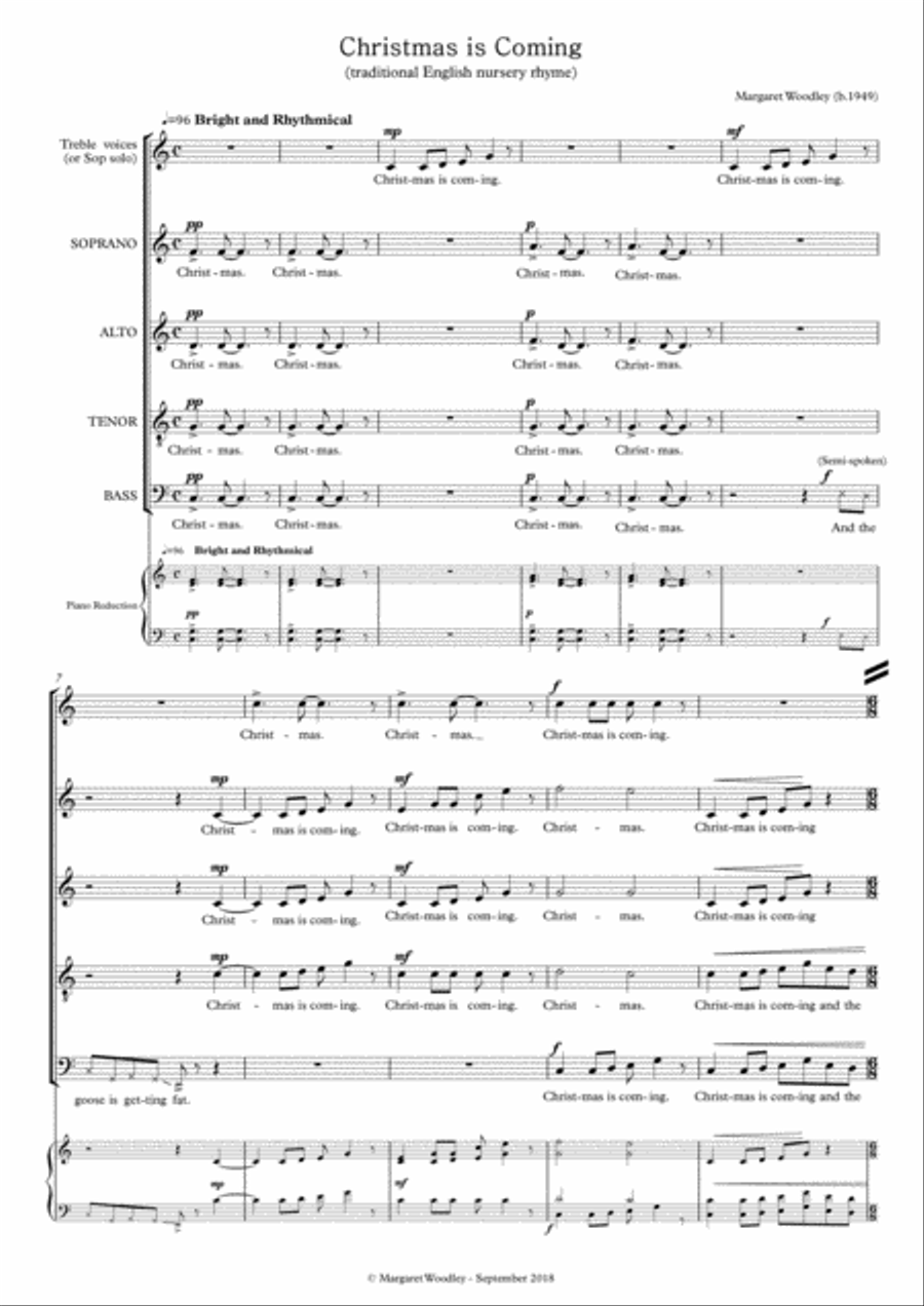 Christmas is Coming Divisi scores gallery preview page 2