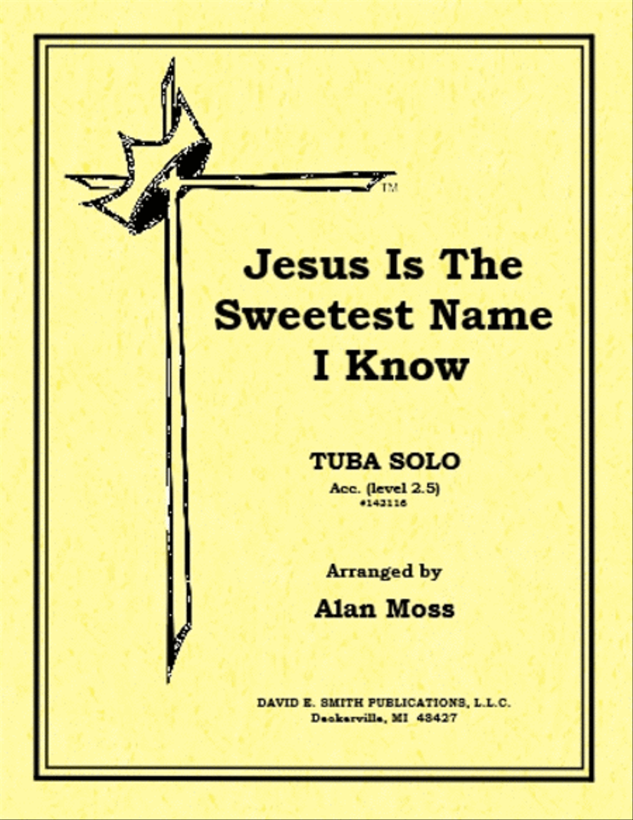 Jesus Is The Sweetest Name I Know Trombone scores gallery preview page 1