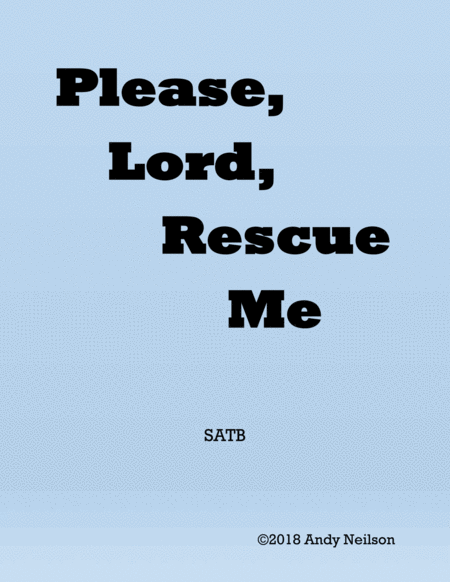 Please, Lord, Rescue Me (shape notes) image number null