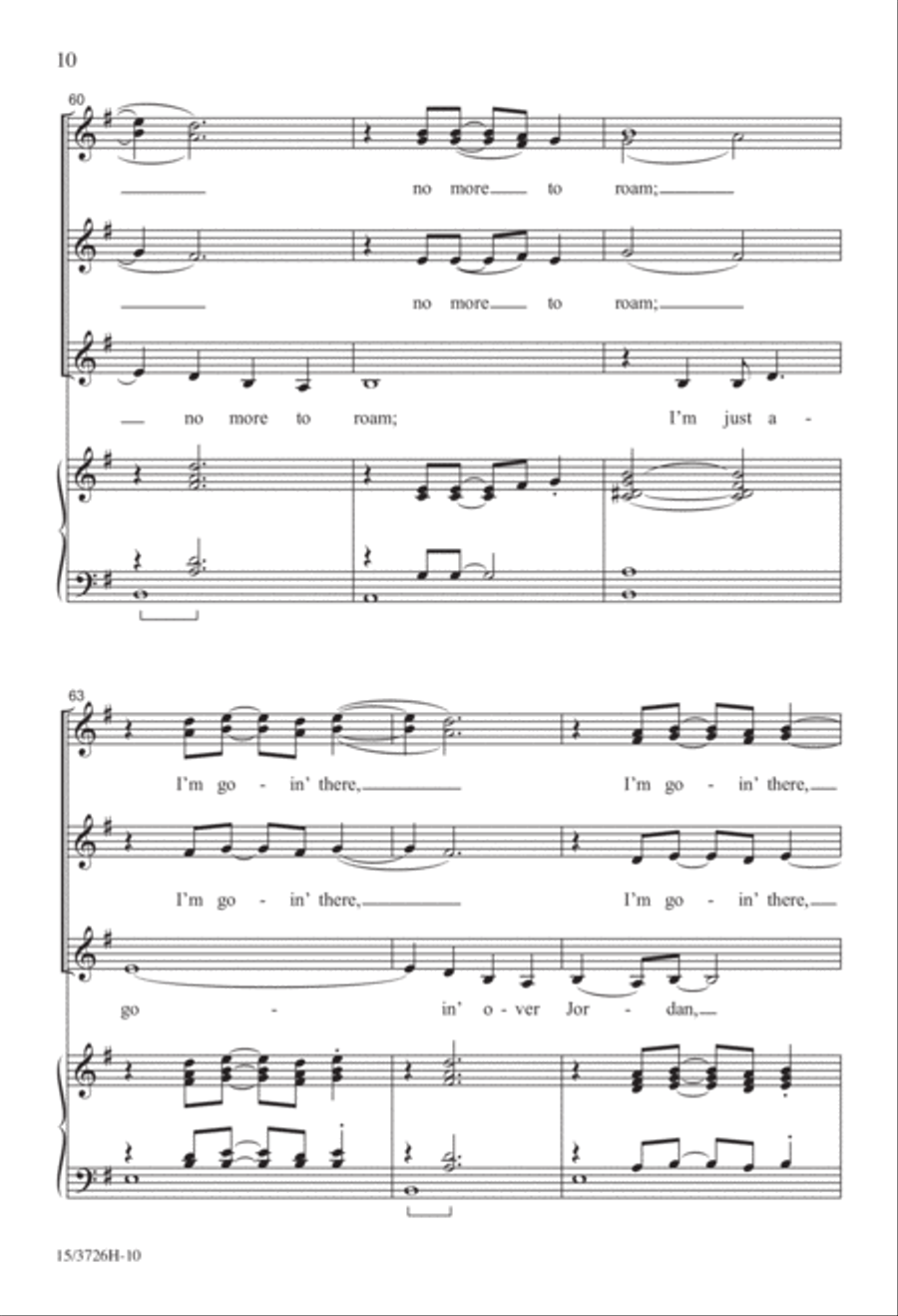 Wayfarin' Stranger SSA scores gallery preview page 10