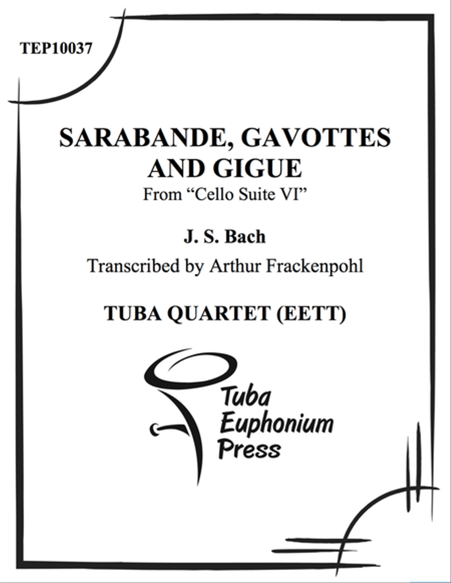 Sarabande, Gavottes, and Gigue EETT scores gallery preview page 1