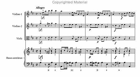 Sonata (sinfonia) in A major