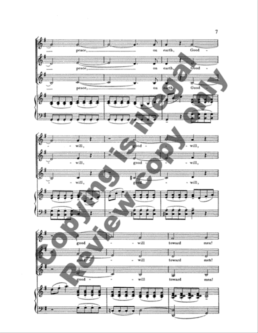 Glory to God in the Highest SSA scores gallery preview page 7