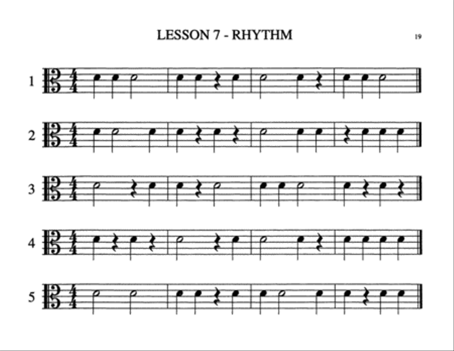 I Can Read Music, Volume 1 Viola Solo scores gallery preview page 5