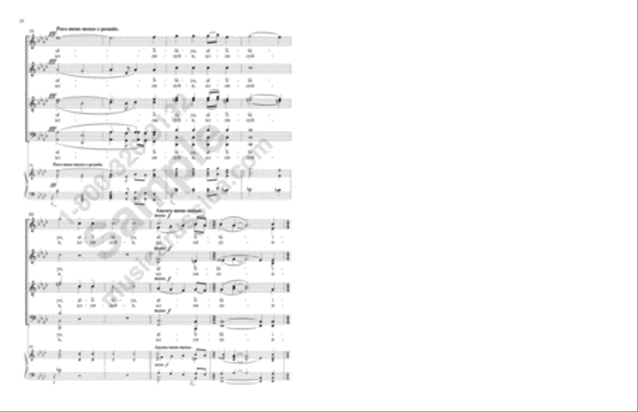 Let All Mortal Flesh 4-Part scores gallery preview page 15