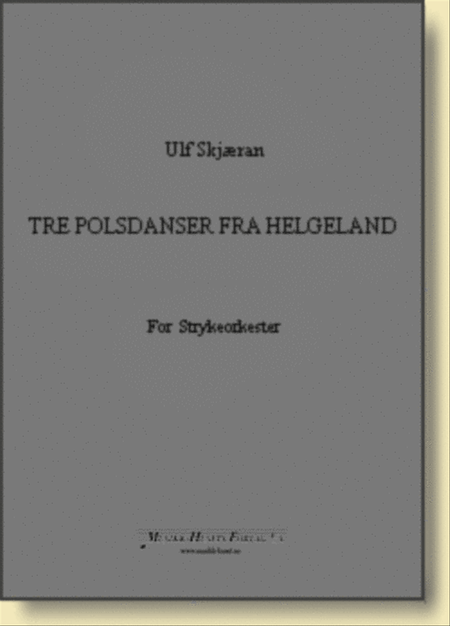 Tre Polsdanser Fra Helgeland String Orchestra scores gallery preview page 1