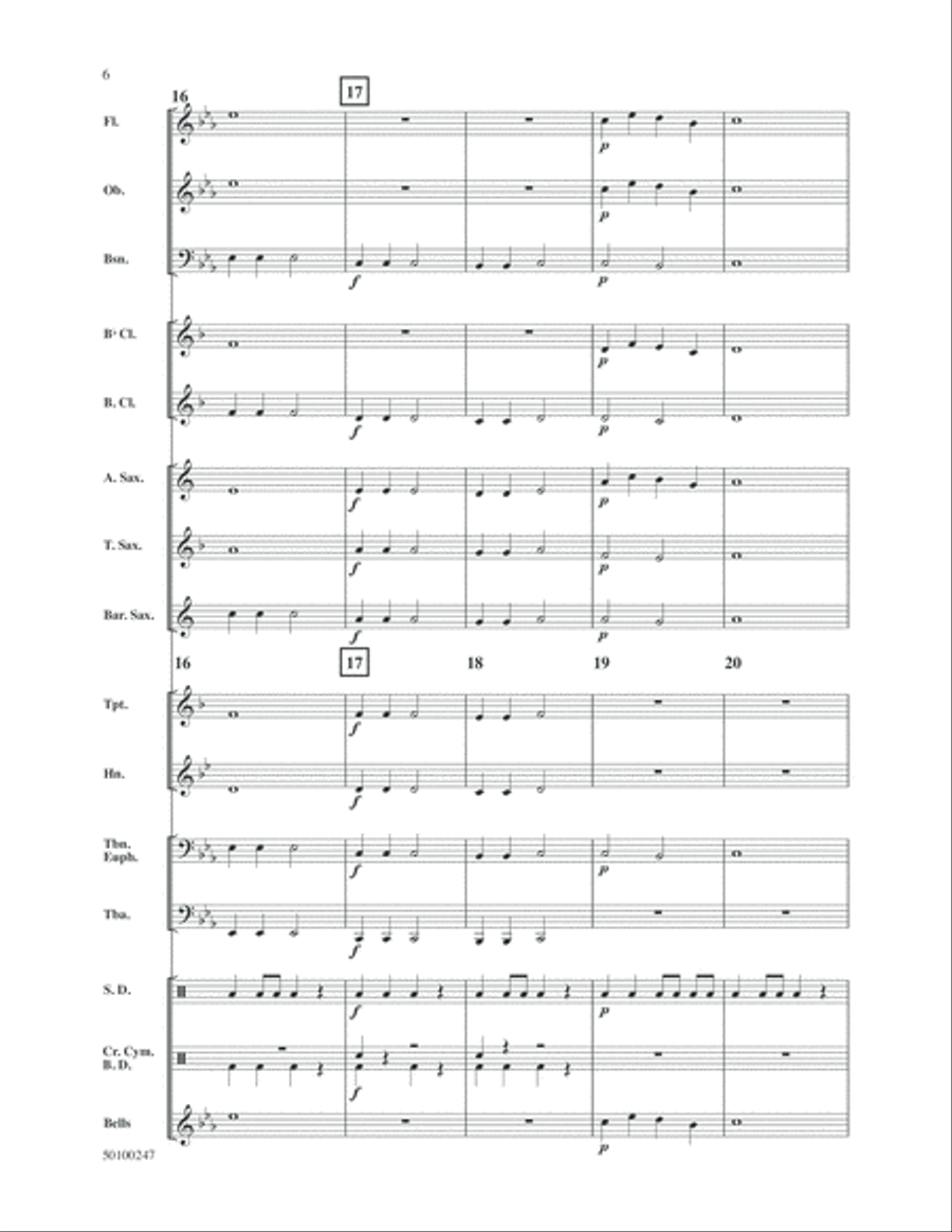 Seawall Seawall Concert Band scores gallery preview page 6