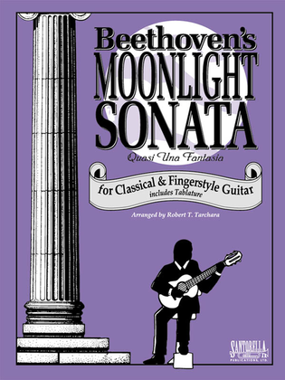 Book cover for Moonlight Sonata for Guitar