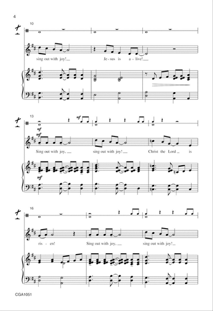 Sing Out With Joy Choir scores gallery preview page 4