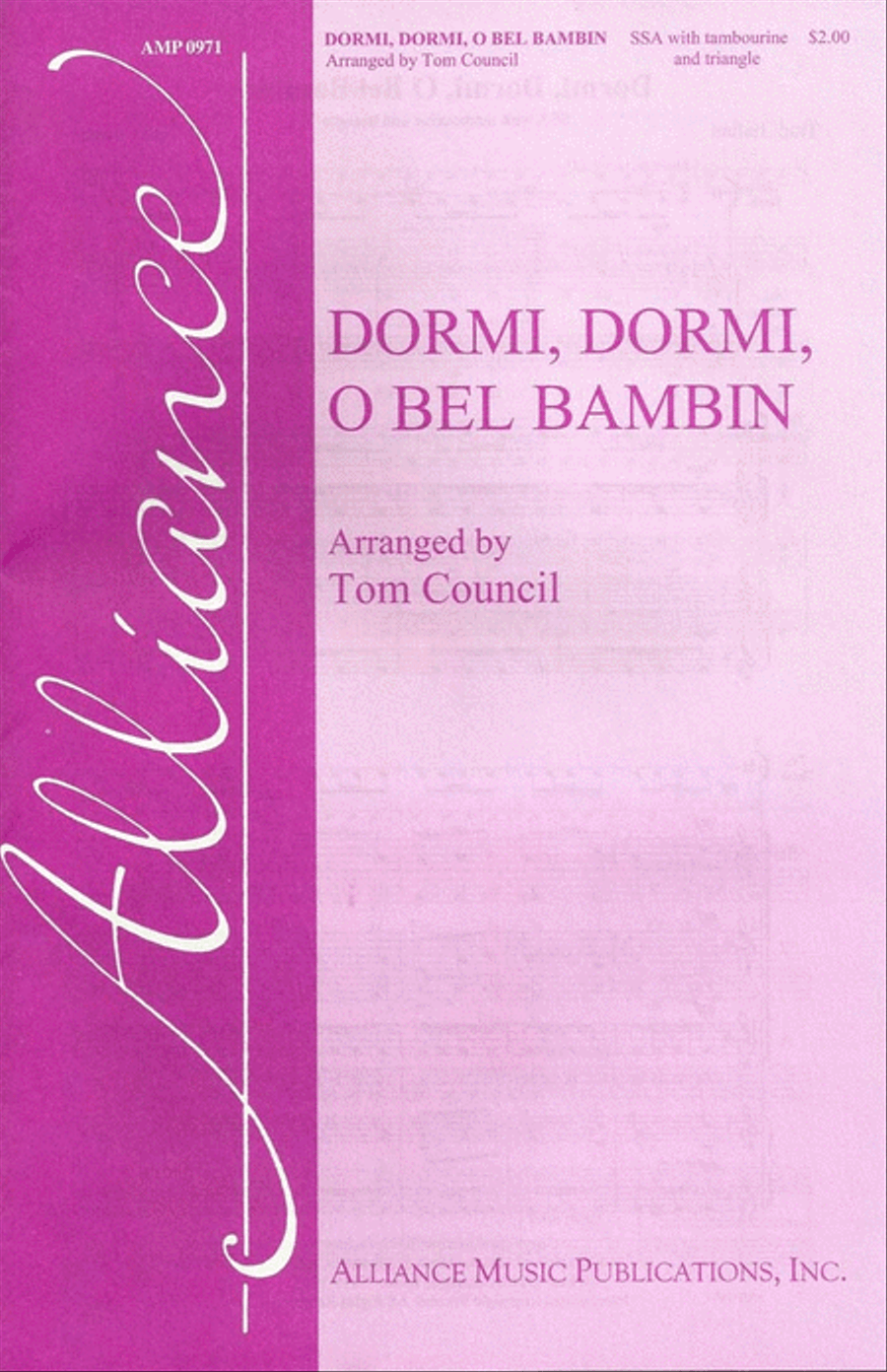 Dormi, Dormi, O Bel Bambin SSA scores gallery preview page 1