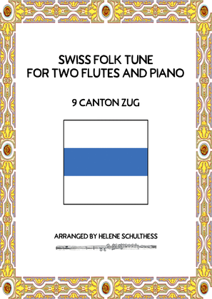 Swiss Folk Dance for two flutes and piano – 9 Canton Zug – Trompeten-Polka