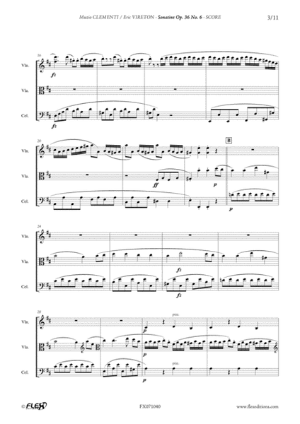 Sonatine Opus 36 No. 6 image number null