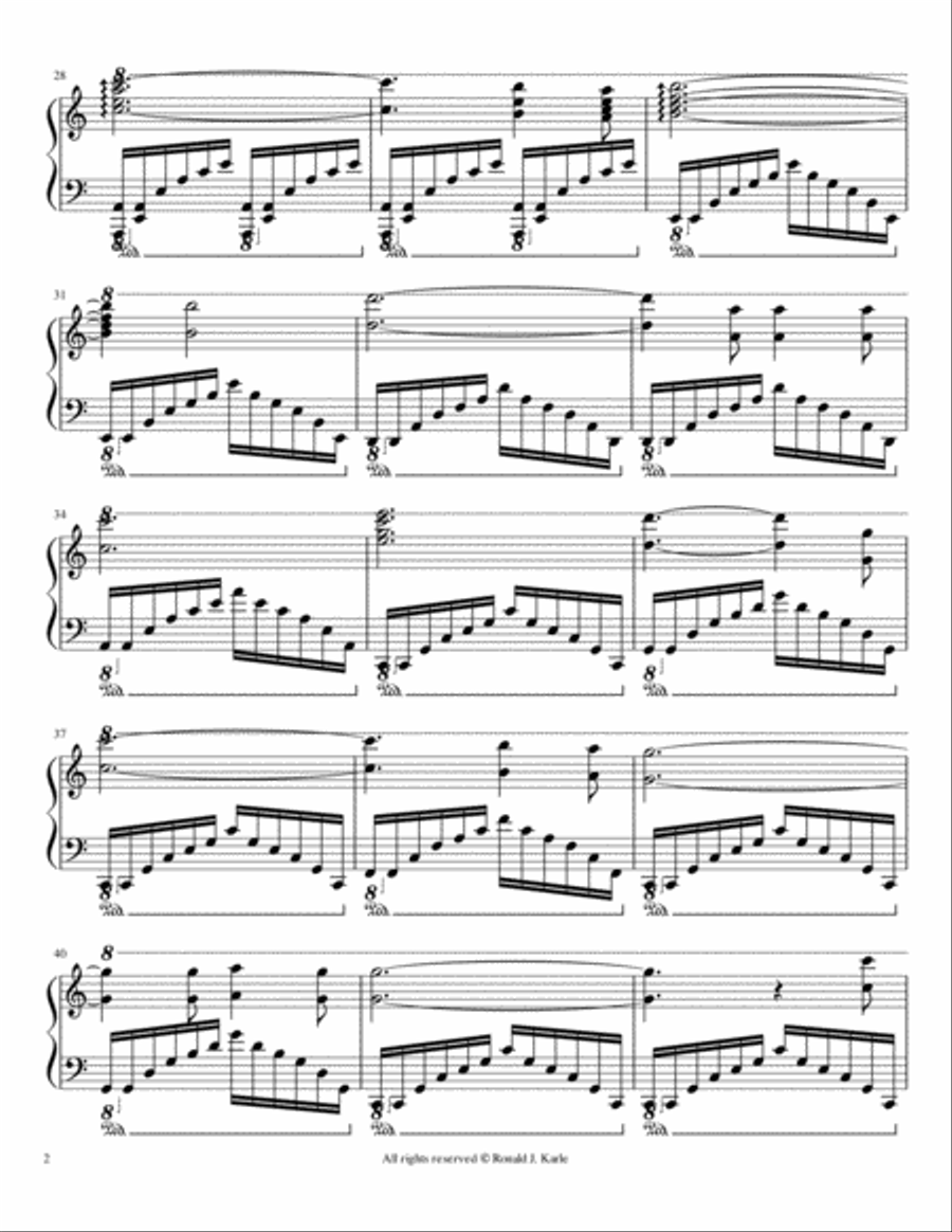 O Holy Night O Holy Night Piano Solo scores gallery preview page 2
