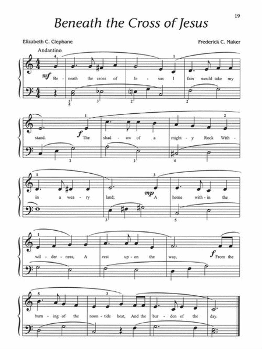 Sacred Solos Piano Method scores gallery preview page 5