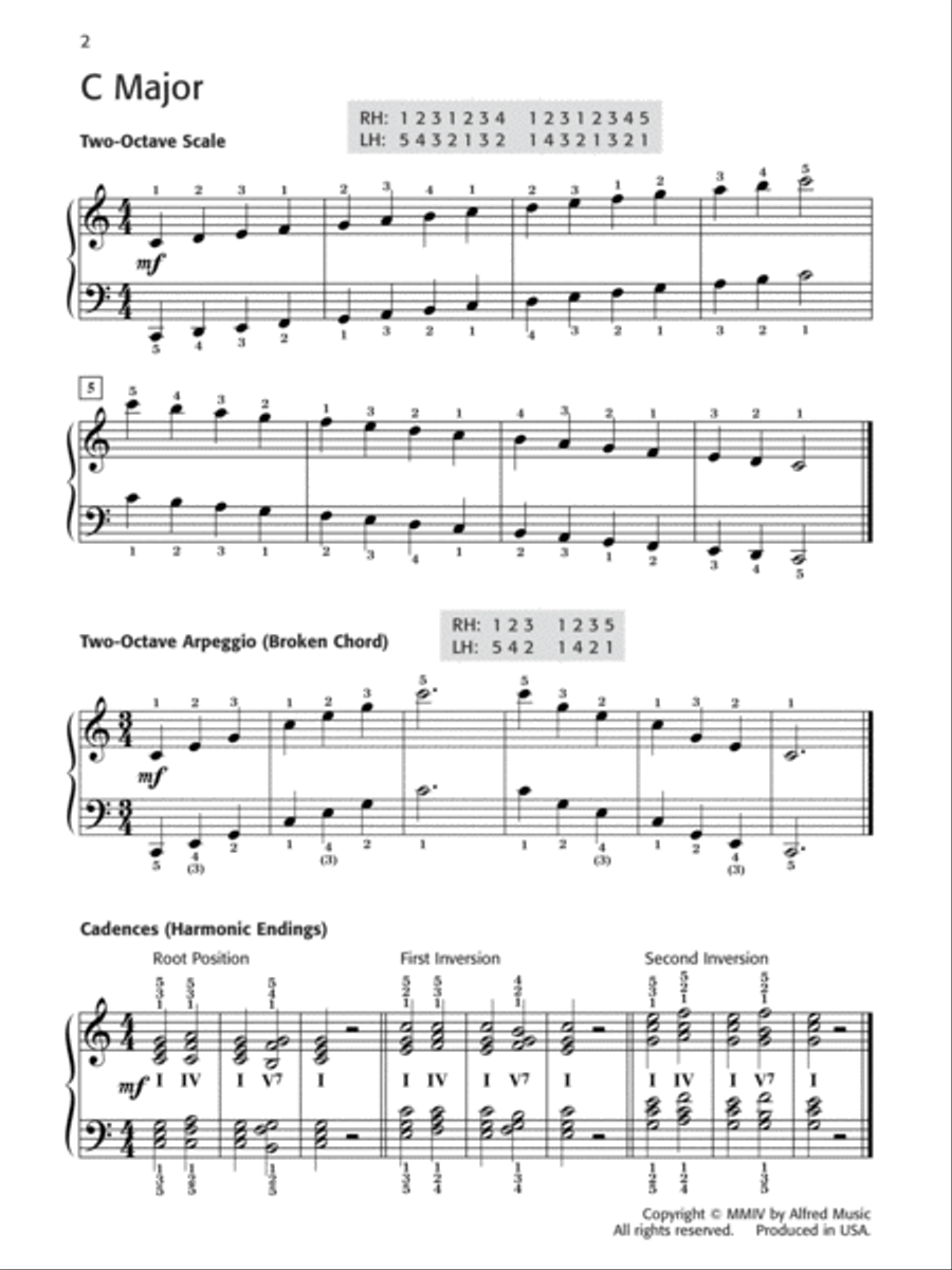 Daily Warm-Ups, Book 5 Daily Warm-Ups, Book 5 Piano Method scores gallery preview page 2