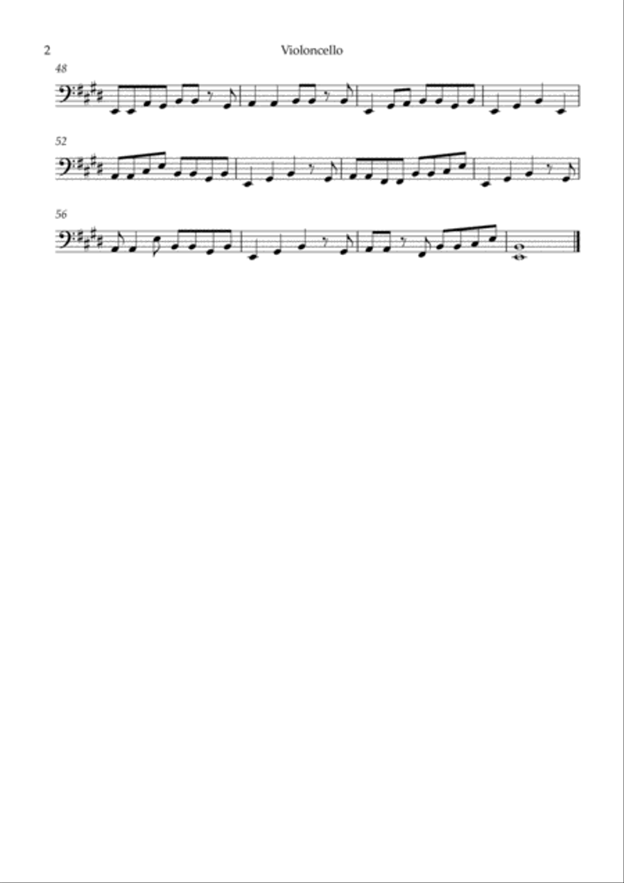 Cheerleader Cheerleader String Trio scores gallery preview page 4