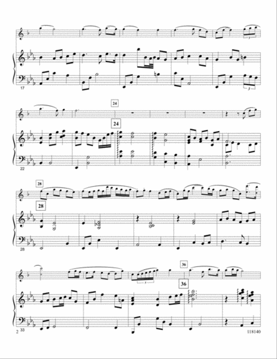 I Need Thee Every Hour Clarinet Solo scores gallery preview page 2