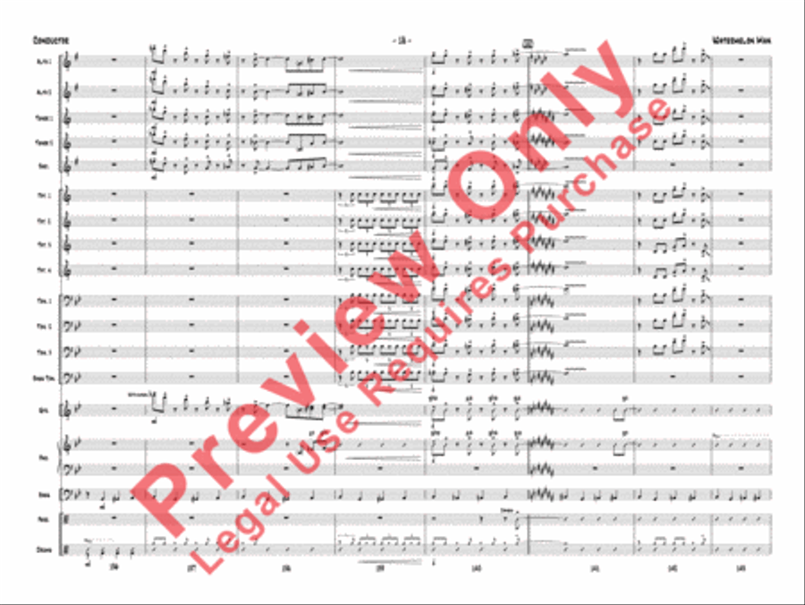 Watermelon Man Jazz Ensemble scores gallery preview page 21