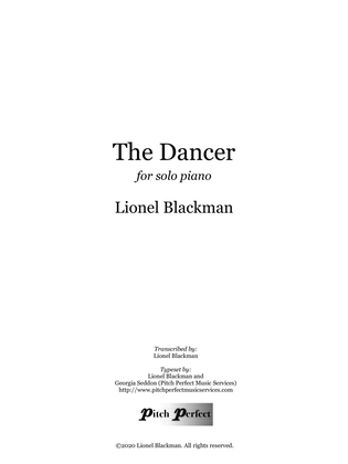 Book cover for The Dancer - by Lionel Blackman