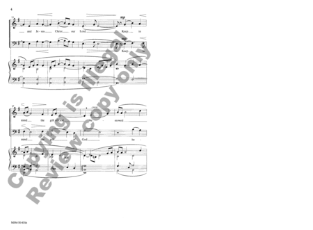 Strong, Loving, and Wise (Choral Score) image number null